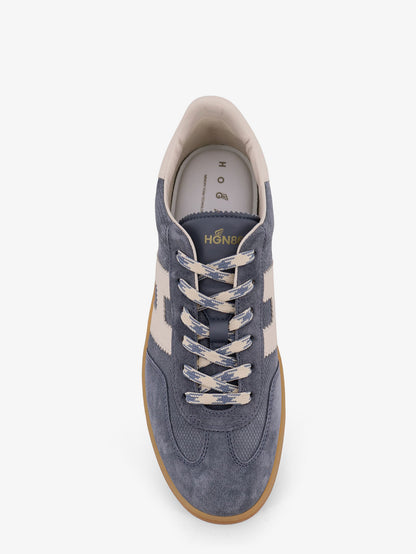 Suede sneakers with side logo thumbnail
