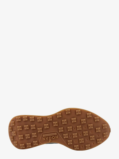 Sneakers in pelle con logo laterale thumbnail