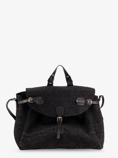 Alpha Raffia Shoulder Bag thumbnail