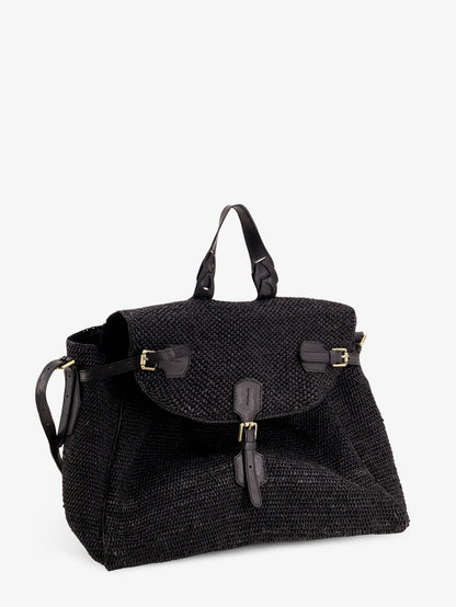 Alpha Raffia Shoulder Bag thumbnail