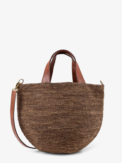 Mirozy raffia crossbody bag thumbnail