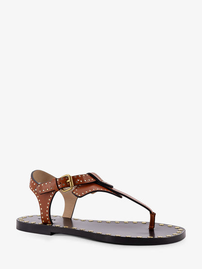 Joonya flat leather sandals thumbnail