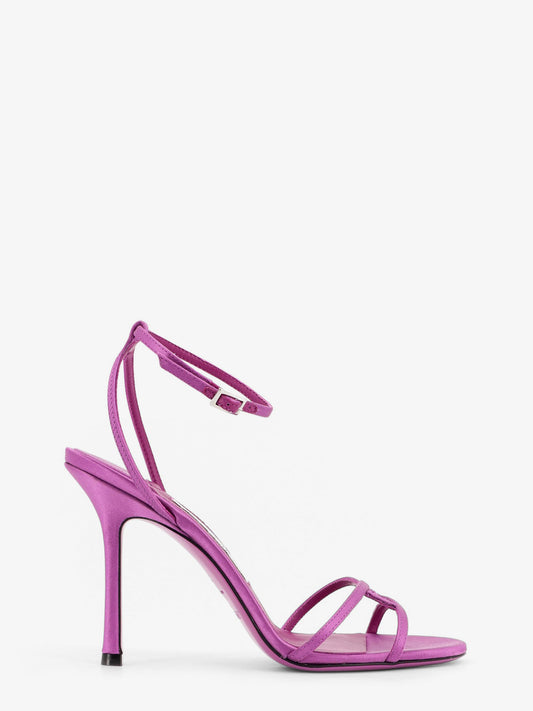 Leo satin sandals