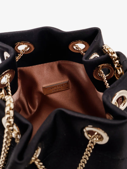 Borsa a secchiello Bon Bon in satin thumbnail