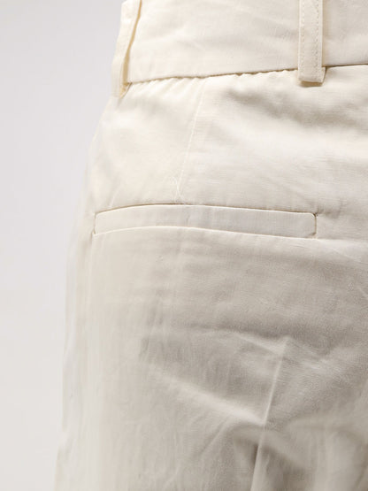 Jnane cotton and linen trousers thumbnail