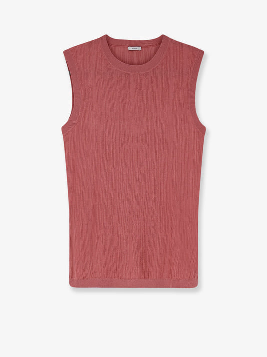 Calife silk and cotton tank top