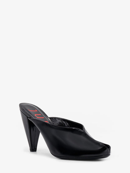 Paw Mule patent leather sandals thumbnail