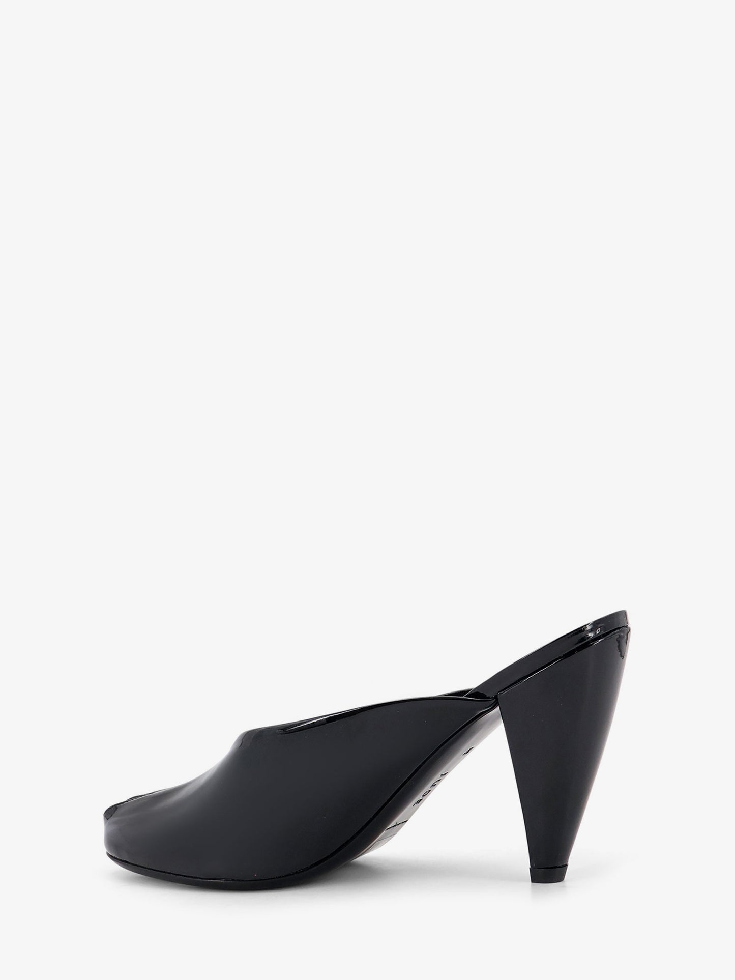 Paw Mule patent leather sandals