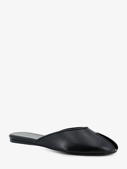 Date Flat leather sandals thumbnail
