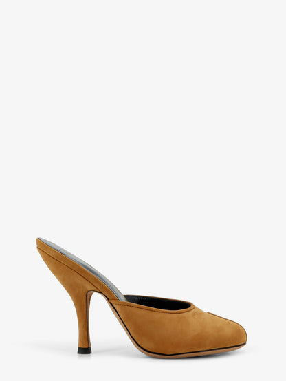 Suede Date Mule Sandals thumbnail