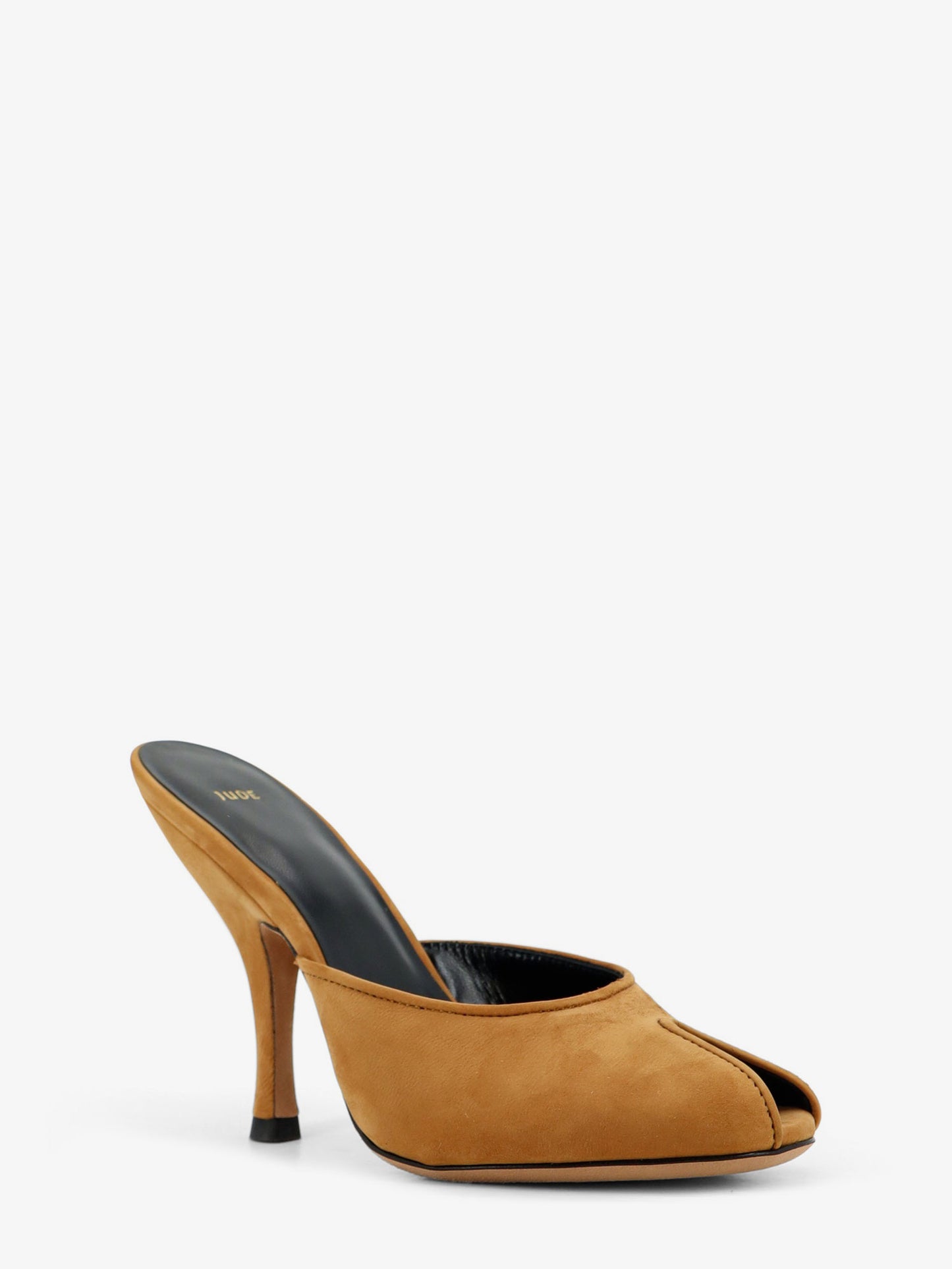Suede Date Mule Sandals