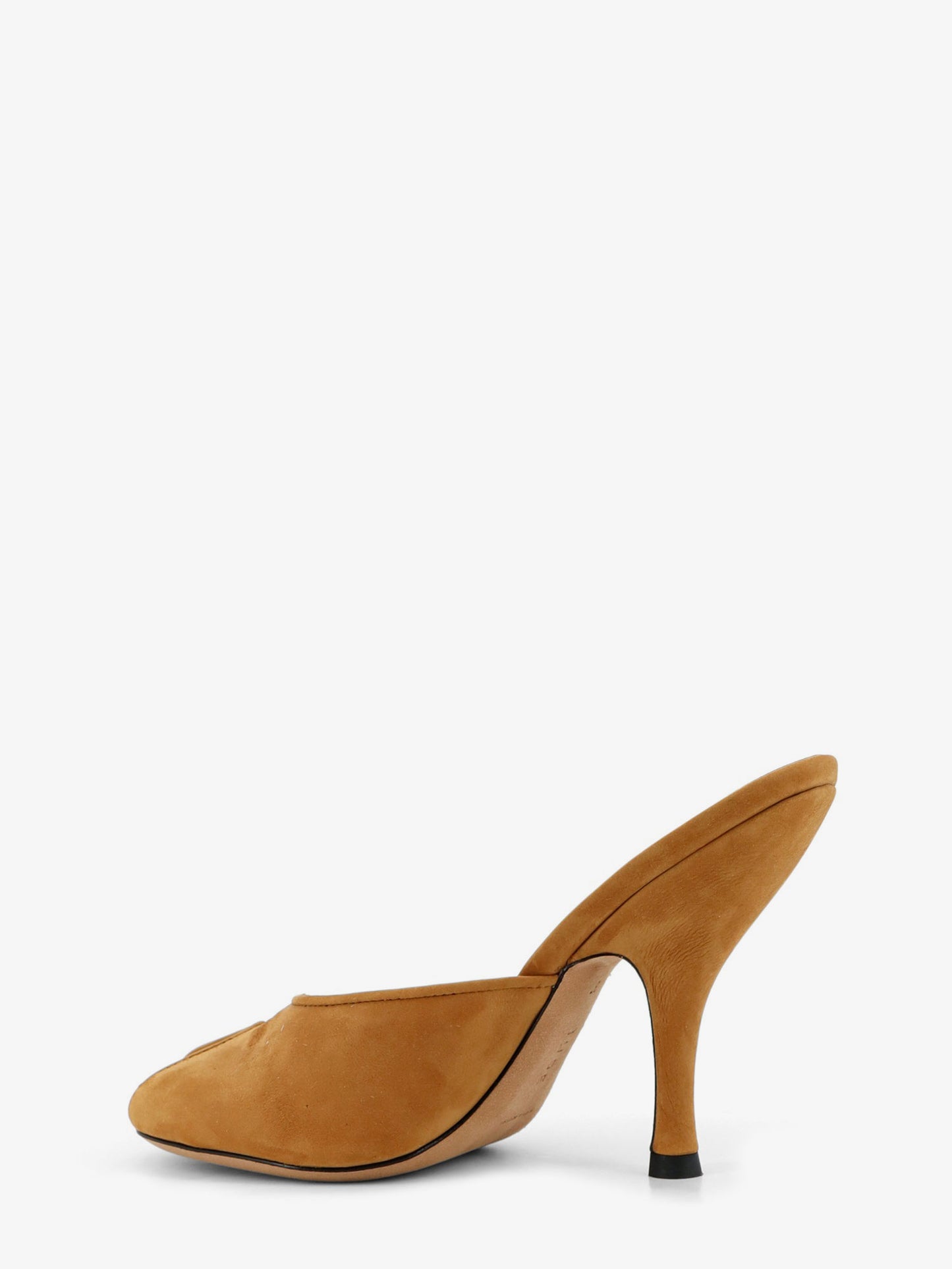 Suede Date Mule Sandals