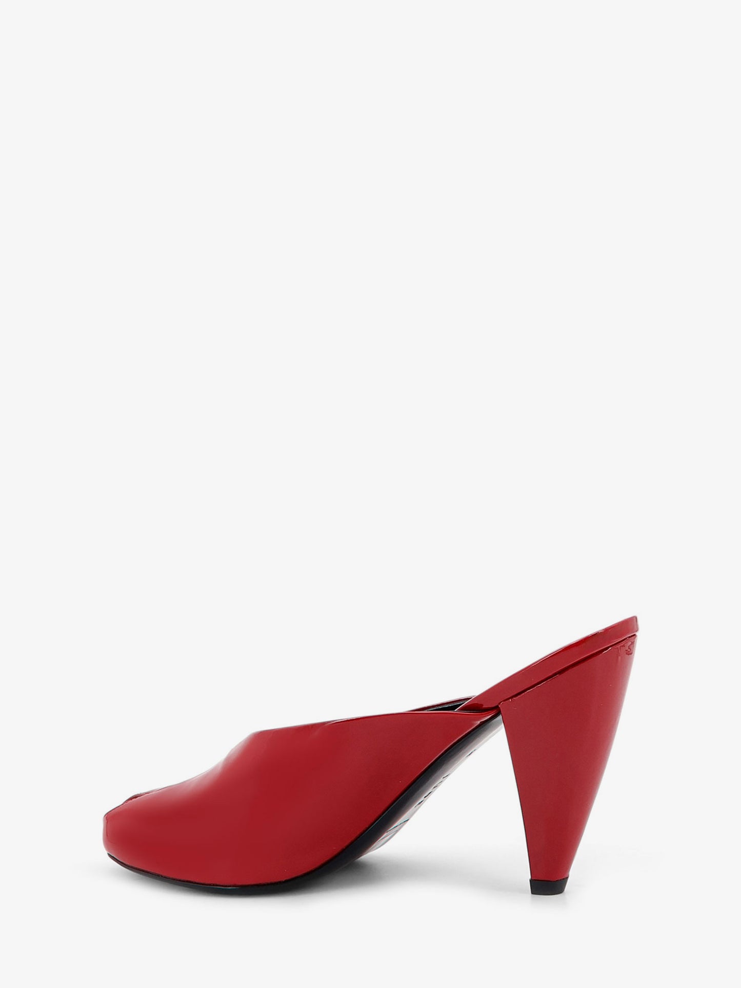 Paw Mule patent leather sandals