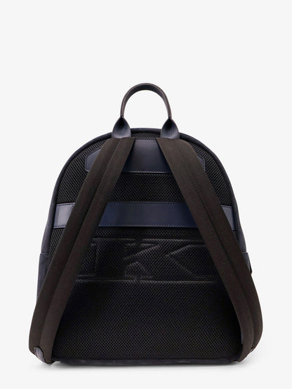 Suede backpack with engraved logo thumbnail