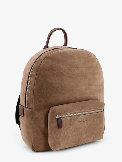 Suede backpack with engraved logo thumbnail