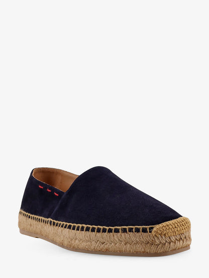 Suede espadrillas with iconic stitching thumbnail