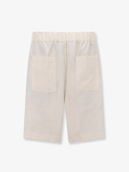 Viscose and linen bermuda shorts thumbnail