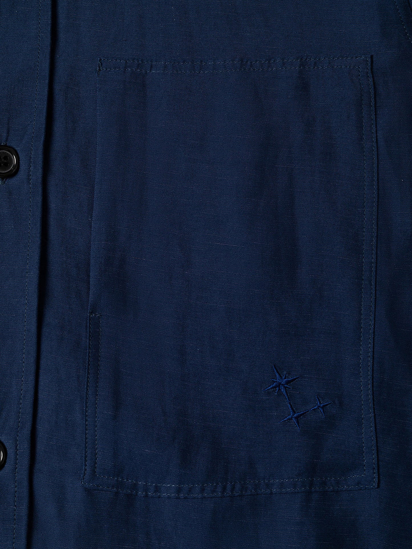 Viscose and linen shirt