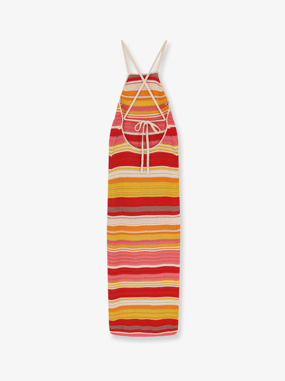 Multicolor cotton dress thumbnail