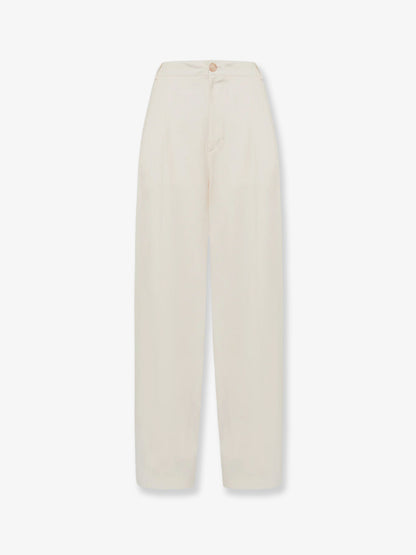 Viscose and linen trousers thumbnail