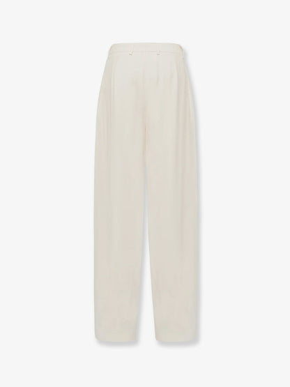 Viscose and linen trousers thumbnail