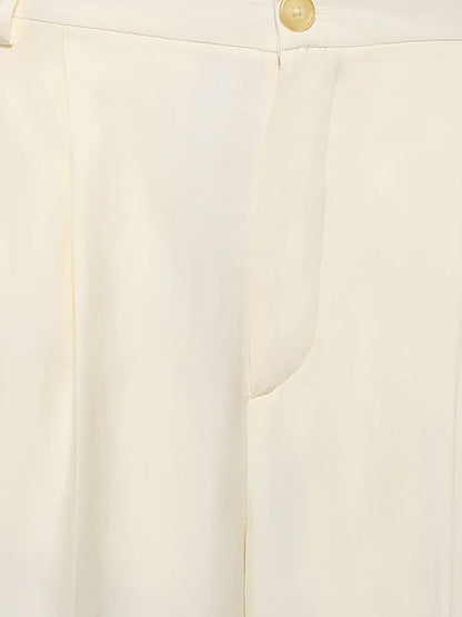 Viscose and linen trousers thumbnail