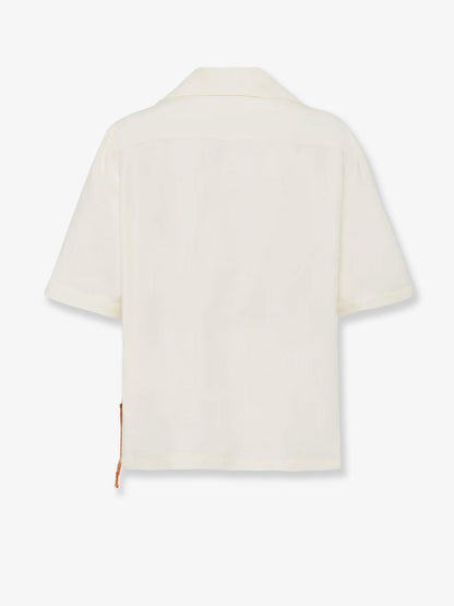 Viscose and linen blend shirt thumbnail