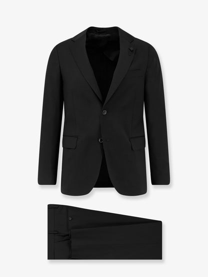 Iconic single-breasted pure virgin wool suit thumbnail