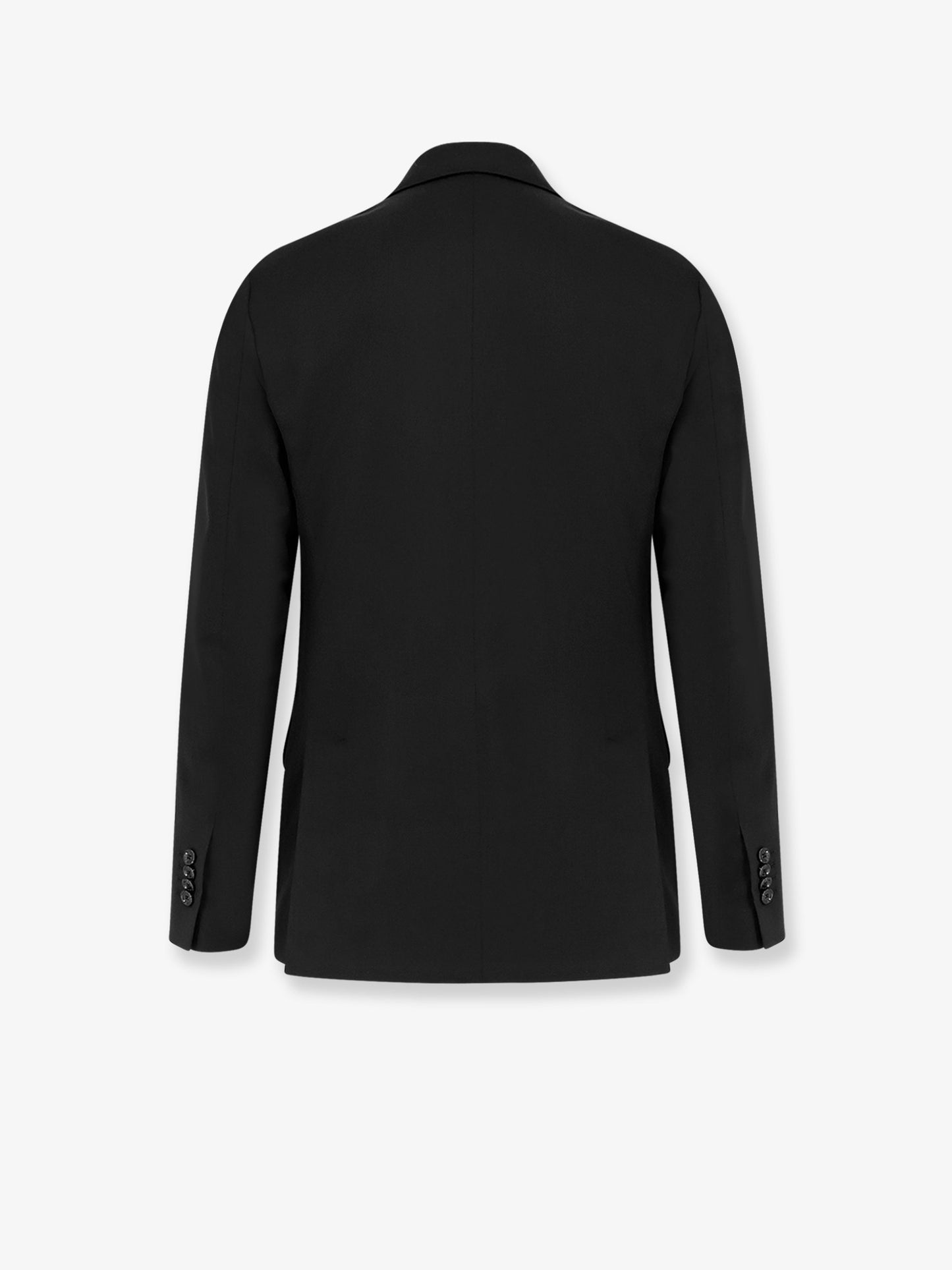 Iconic single-breasted pure virgin wool suit