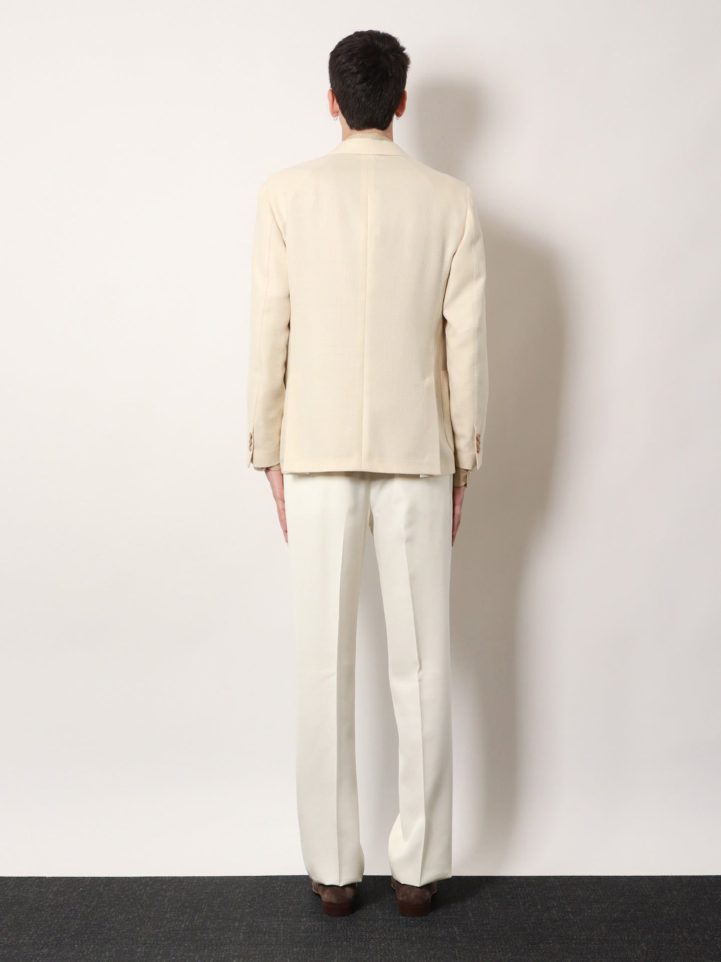 Roma pure virgin wool and linen blazer