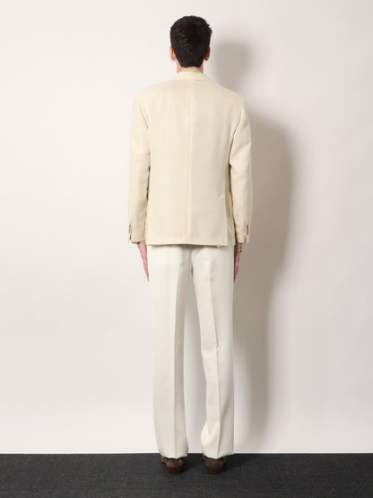 Roma pure virgin wool and linen blazer thumbnail