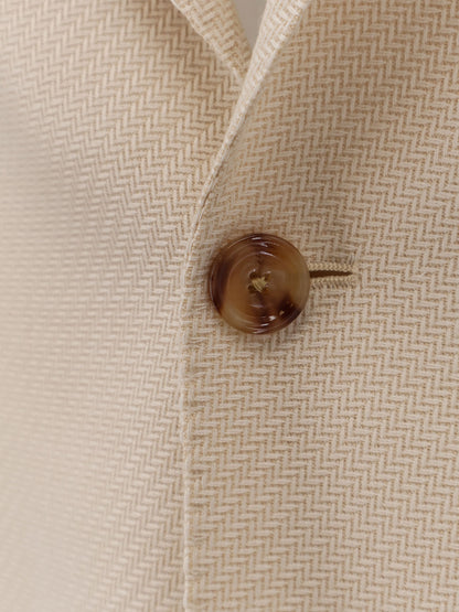 Roma pure virgin wool and linen blazer thumbnail