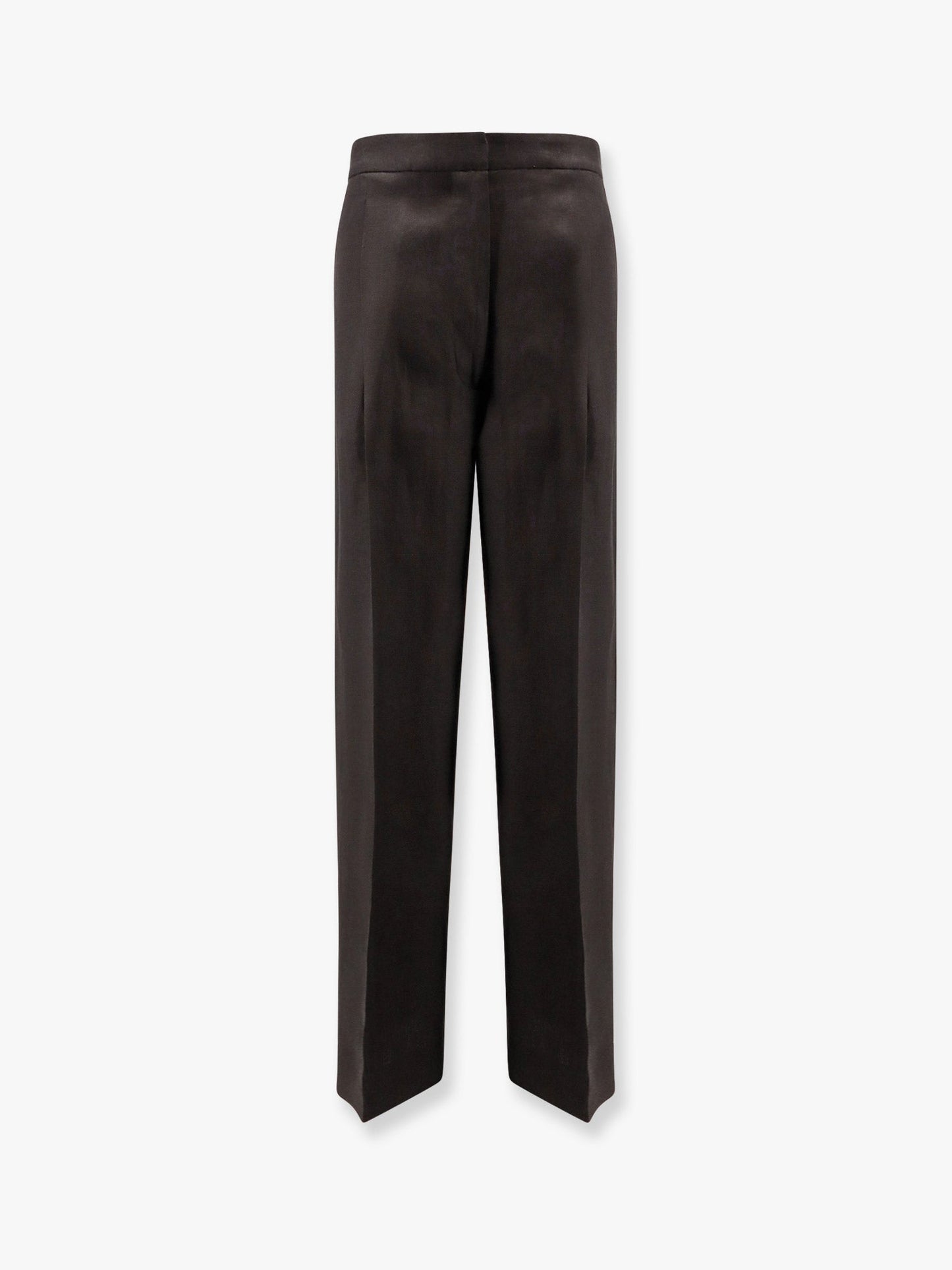 Linen trousers with pinces
