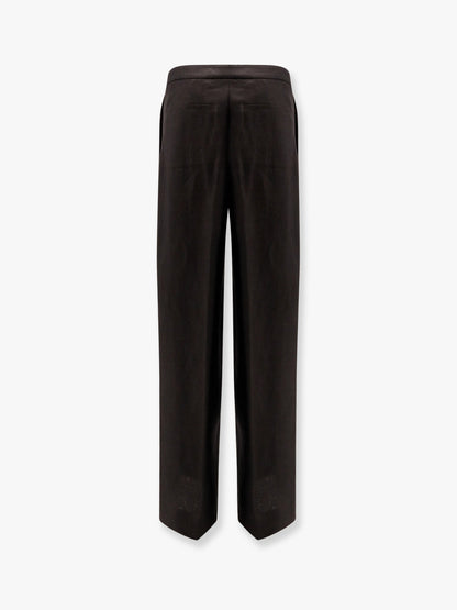 Linen trousers with pinces thumbnail