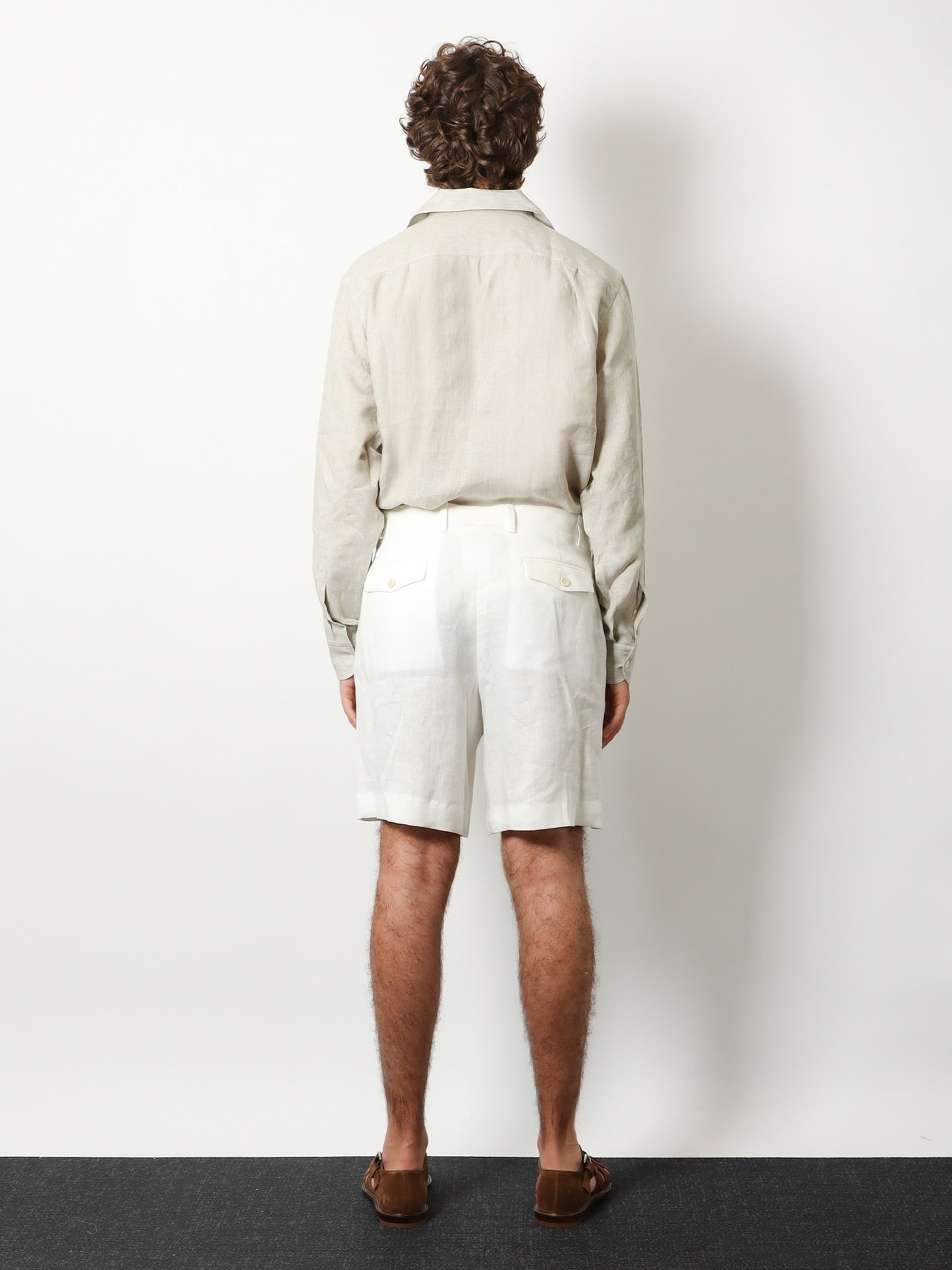 Linen shorts