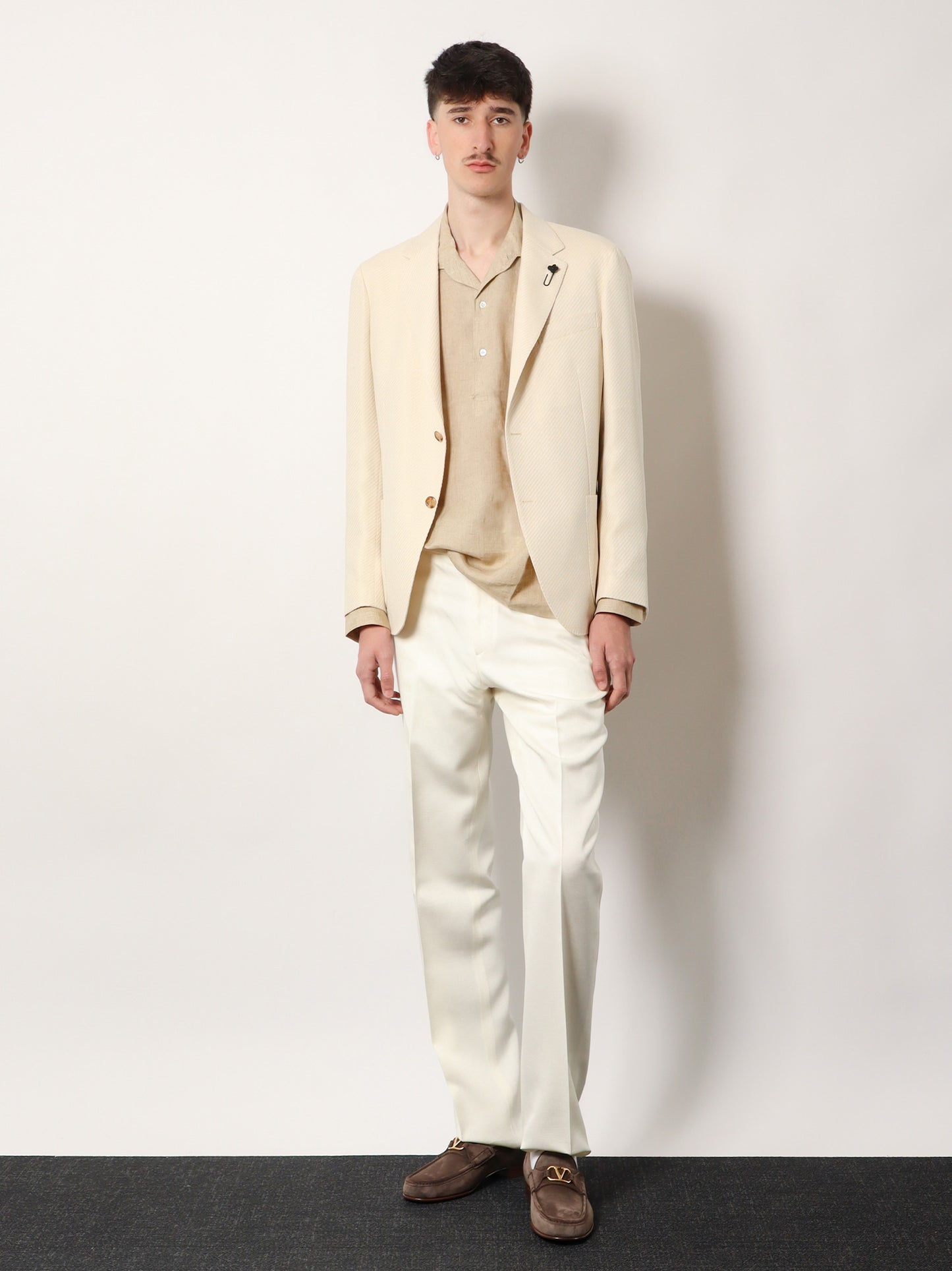 Palu viscose and silk trousers