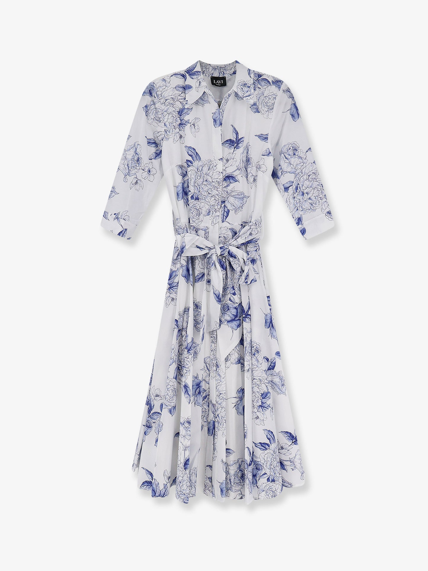 Spritz cotton chemisier dress