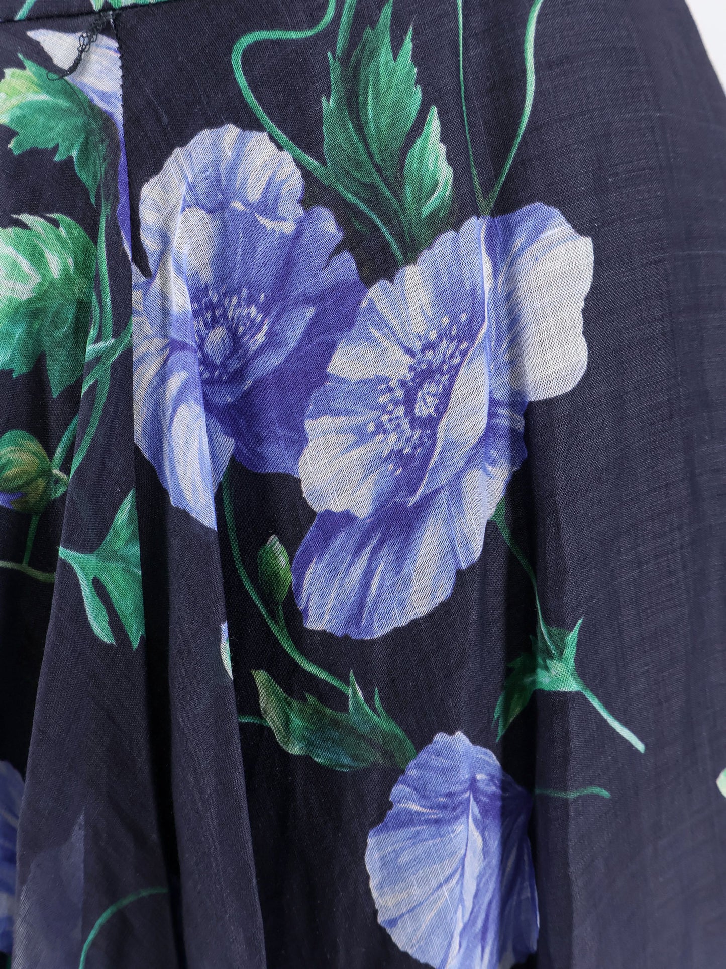 Plumeria ramie dress