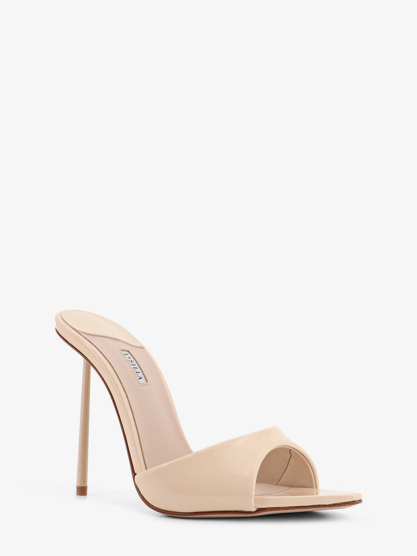 Bella patent leather sandals