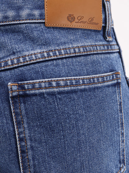 Brooke cotton and silk jeans thumbnail