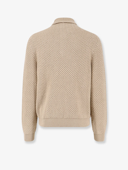 Linen, virgin wool, cashmere and silk blend sweater thumbnail