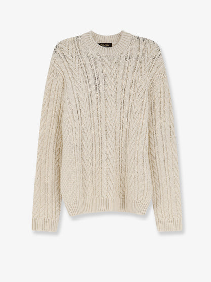 Schooner sweater in cashmere and abaca blend thumbnail