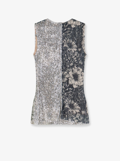 Patchwork top with sequins embroidery thumbnail