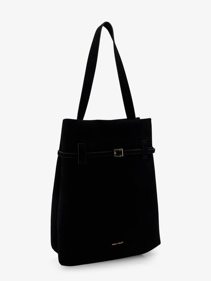 Borsa a spalla Tote du Jour in suede thumbnail