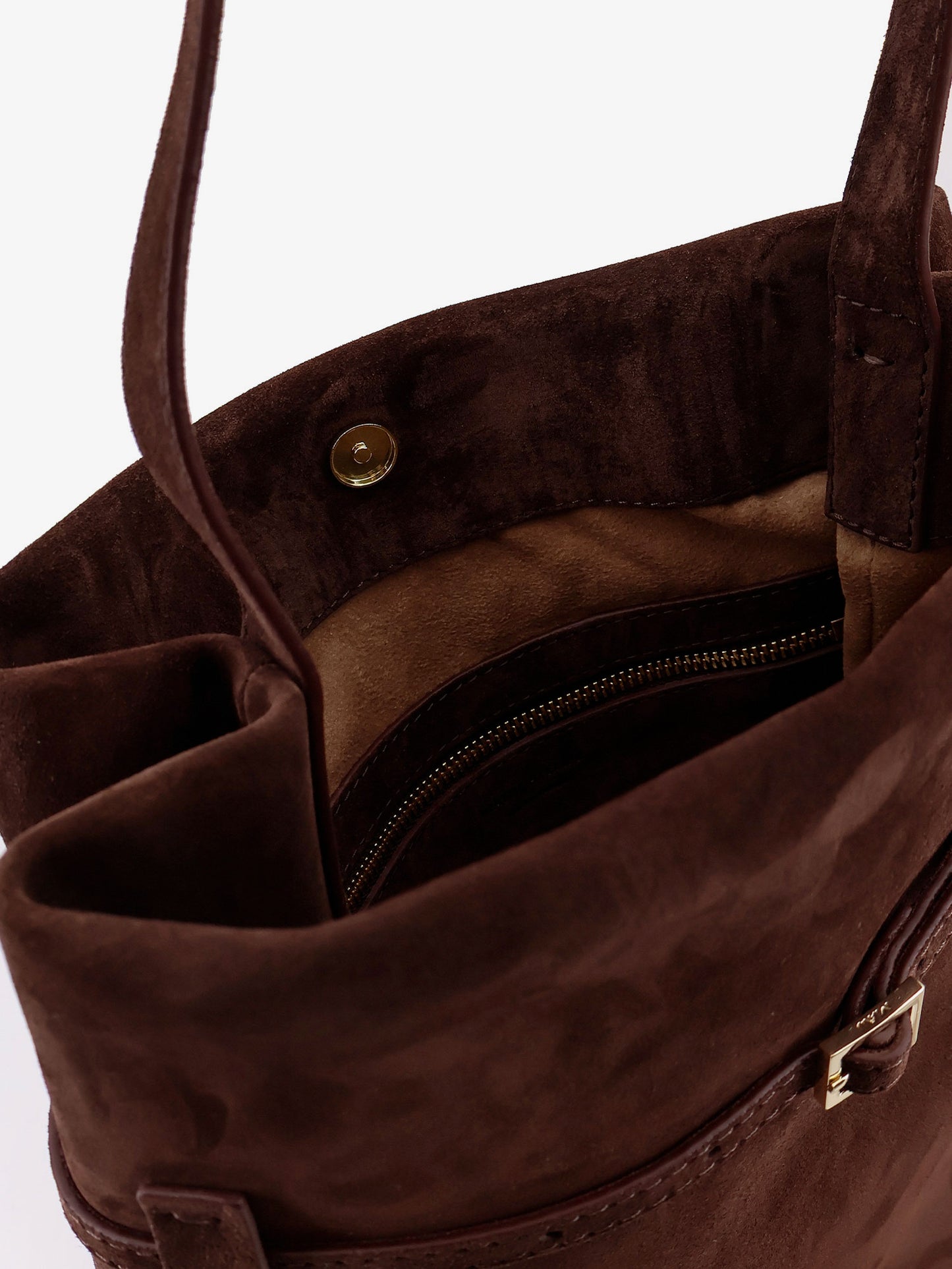 Suede Tote Du Jour shoulder bag
