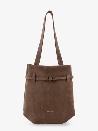 Mini Tote du Jour suede shoulder bag thumbnail