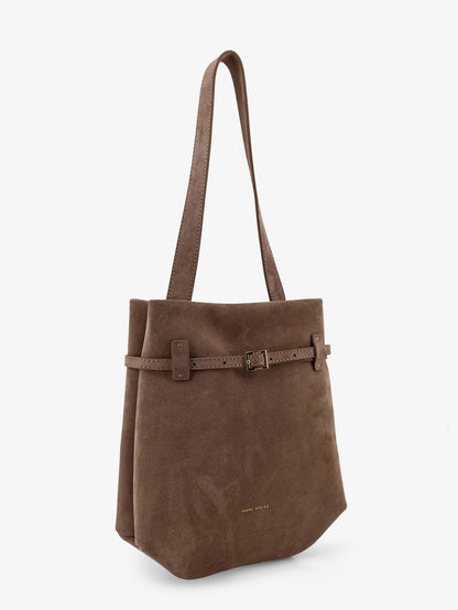 Mini Tote du Jour suede shoulder bag thumbnail