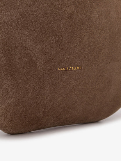 Mini Tote du Jour suede shoulder bag thumbnail