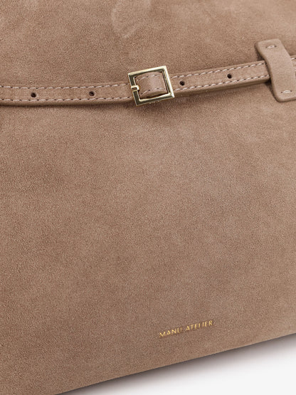 Le Cambon 35 suede shoulder bag thumbnail