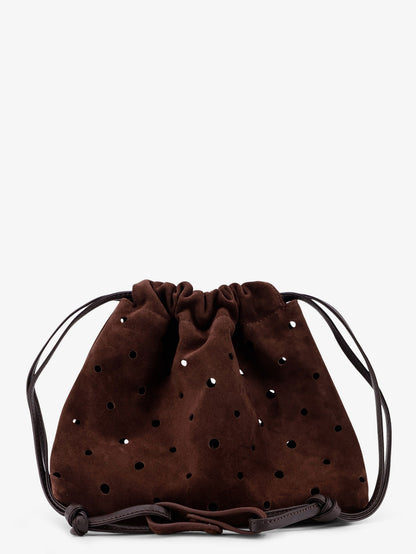 Romy suede shoulder bag thumbnail